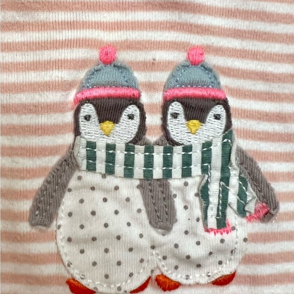 Mini Boden & Hanna Andersson Baby Girl Clothes Onesie Bundle – 6–12M – 2 Piece - Picture 5 of 5